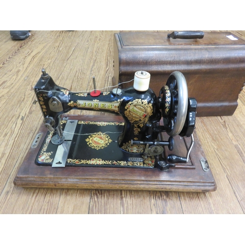 377 - Cased Sewing Machine