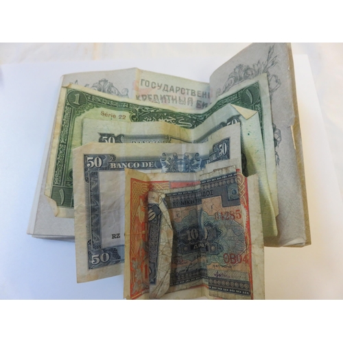 122 - Mixed quantity of Foreign Bank Notes