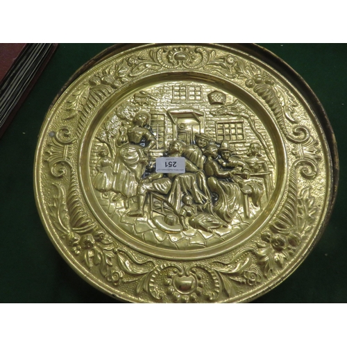 251 - Two Brass Plaques