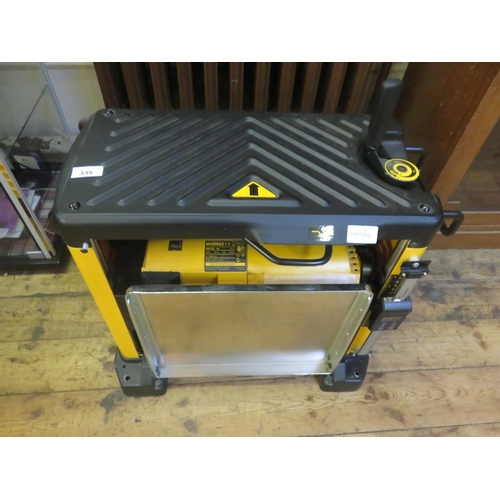 335 - Dewalt W733 Table/Bench Mounted 240V Type 2 Planer