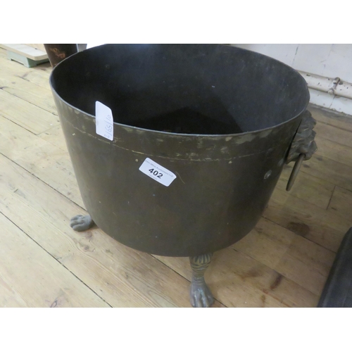 402 - Brass Coal Scuttle