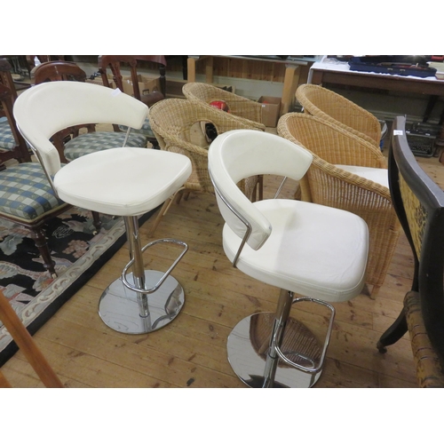 416 - Pair of Tall Bar Stools