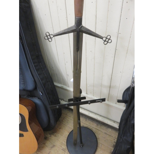 406 - Reproduction Claymore and Targe on stand