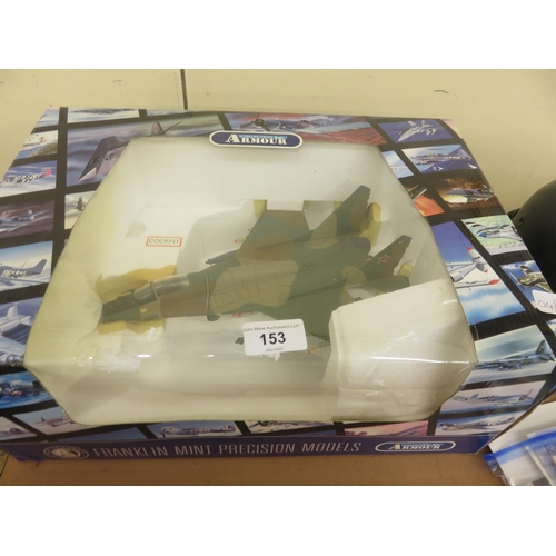 153 - Boxed Franklin Mint Mig 29