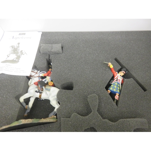 181 - Collection of Napoleonic Metal Figures and Hand Painted Metal Figures