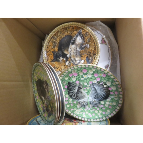 204 - Box of Collectors Plates