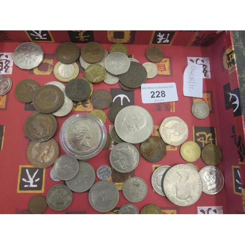 228 - Quantity of Mixed Coinage