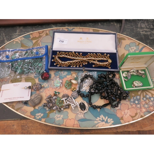 230 - Quantity of Mixed Jewellery