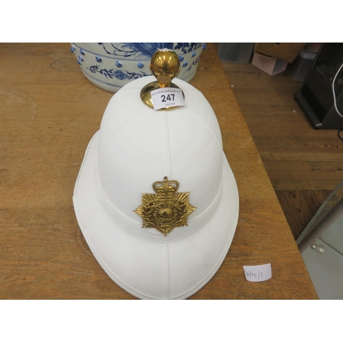 247 - Royal Marines Pith Helmet