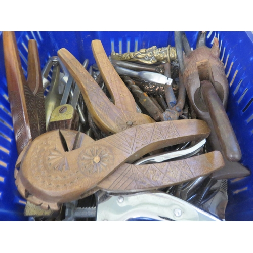 284 - Large Lot of Vintage Nut Crackers