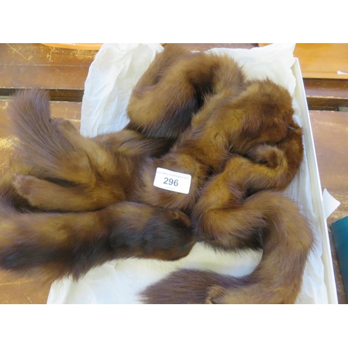 296 - Boxed Fur Stole