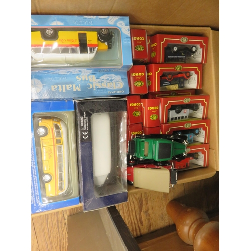 327 - Box of Various Boxed and Loose Cars