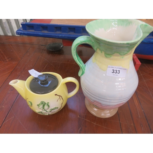 333 - Beswick Jug and Carlton Teapot