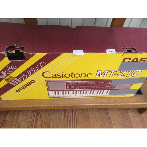 394 - Casio HT-210 Stereo Electric Keyboard