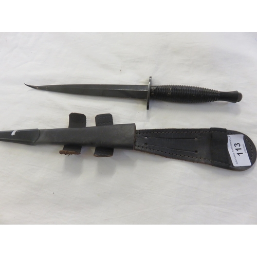 113 - J. Nowill & Sons Third Pattern Commando Dagger