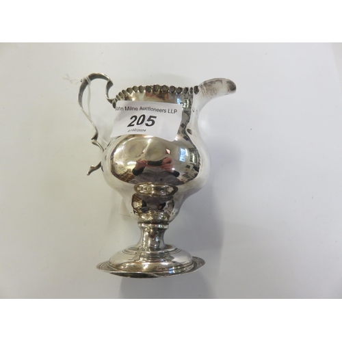 205 - Georgian Silver Cream Jug