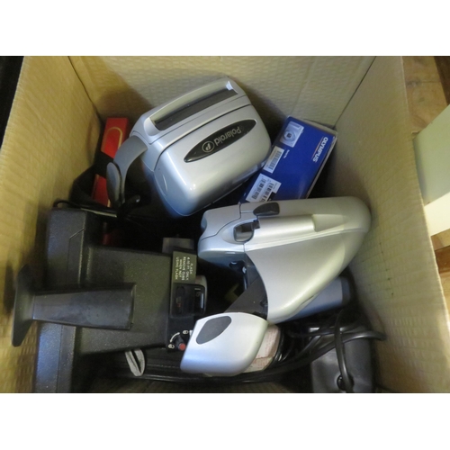 221 - Box of Old Cameras