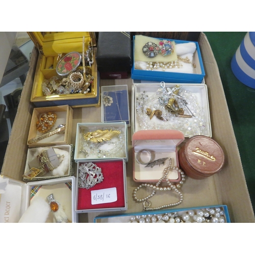 261 - One box of Costume Jewellery