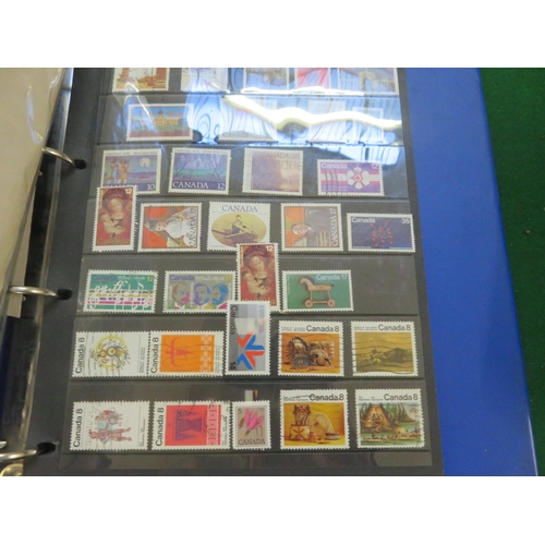 281 - Album of Canada and New Zealand Stamps