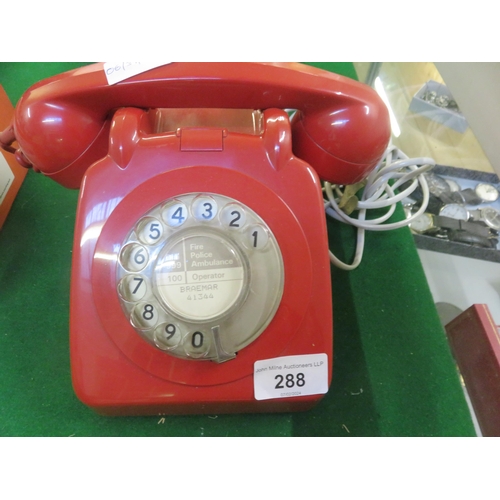 288 - Red Telephone