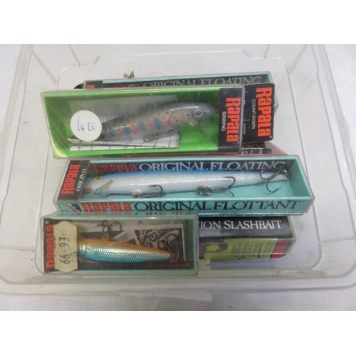 337 - Lot of Boxed Rapala Fishing Lures