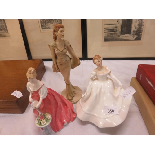 358 - Three Royal Doulton Figures