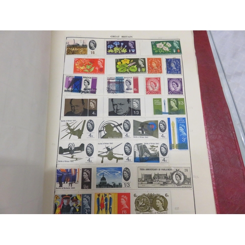 372 - Two Albums of Stamps - New Zealand and Assorted World Stamps