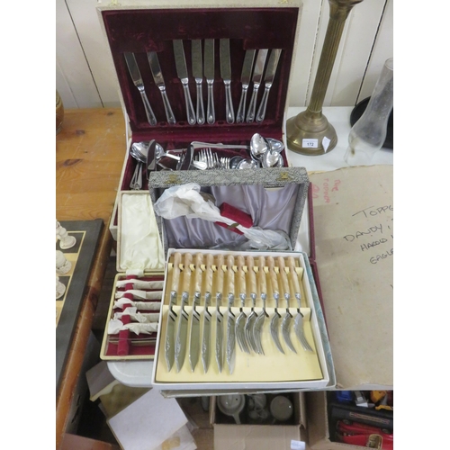 171 - Five Cutlery Sets