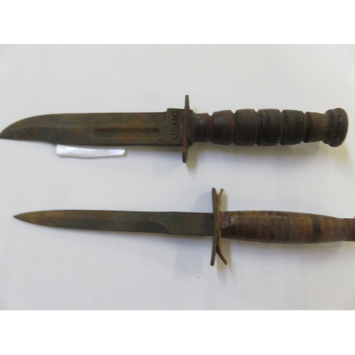 121 - Two American WW1 Type Daggers