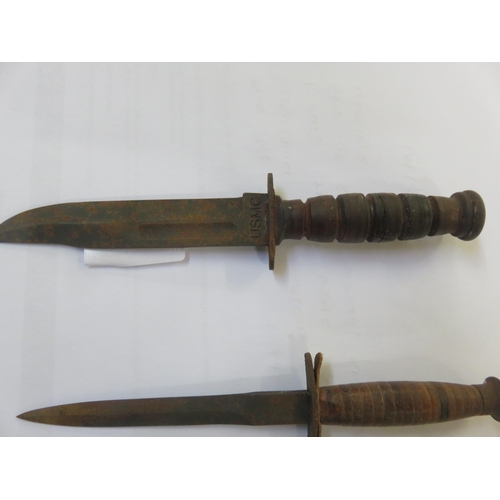 121 - Two American WW1 Type Daggers