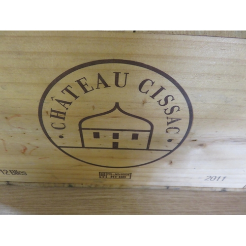 109 - Case of 12 bottles Chateau Cissac 2011 Wine Society Red Wine