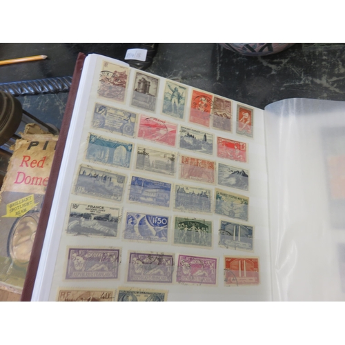 166 - Stockbook of Stamps, Arabia, France, Germany, Australia etc