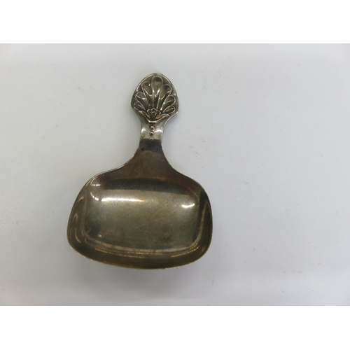 212 - Sheffield Silver Caddy Spoon