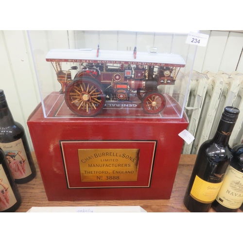 234 - Boxed Model, General Gough Showman's Engine