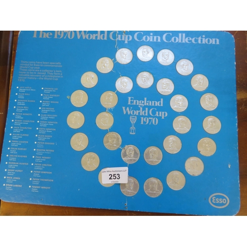 253 - Esso 1970 World Cup Coin collection