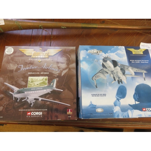 291 - Two Corgi Die Cast Models Lochheed AC-130H Hercules Spectre Gunship and Boeing B29 Super Fortress - ... 