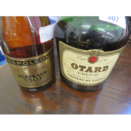 307 - VSOP Brandy and Otard Cognac