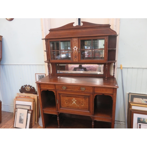 361 - Edwardian Inlaid Mahogany Sideboard