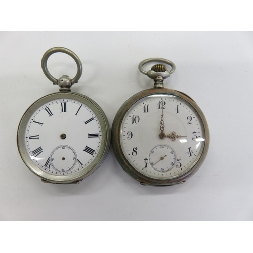 62 - Two Silver Pocket Watches