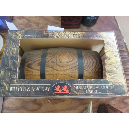 124A - Whyte and McKay Miniature Whisky Barrel 50cl