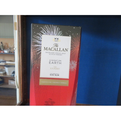 93A - Boxed Bottle, The Macallan, A night on Earth Whisky