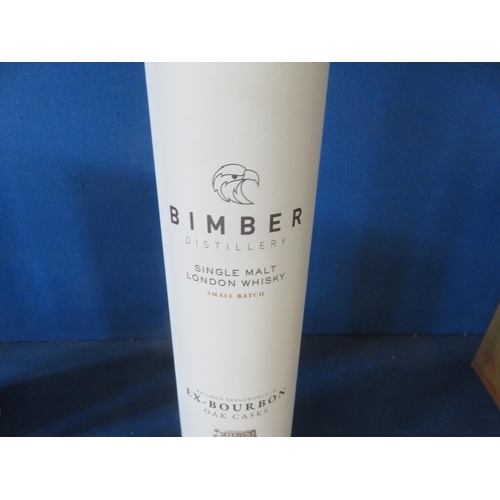 95A - Boxed Bottle, Bimber Single Malt London Whisky, Ex Bourbon, Batch Number 4