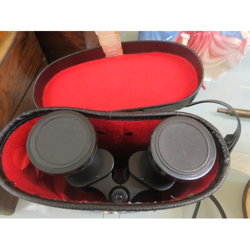 419 - Pair of Cased Binoculars