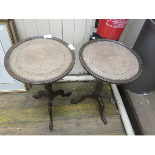 471 - Pair of Small Round Occasional Tables