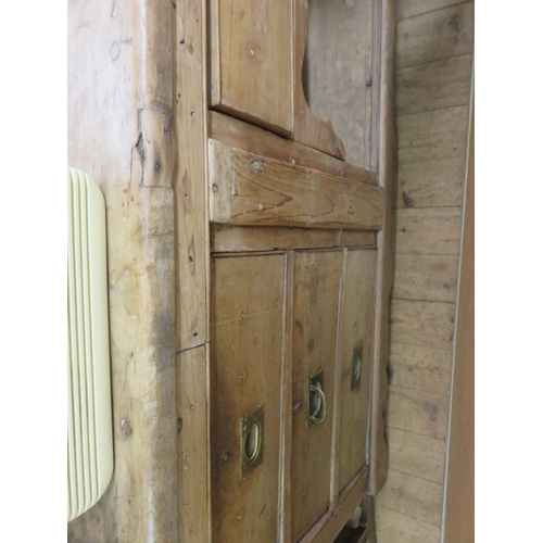 476 - Vintage Pine Sideboard and Firescreen