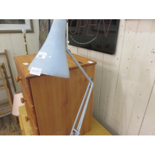 485 - Vintage Anglepoise Lamp (Blue)