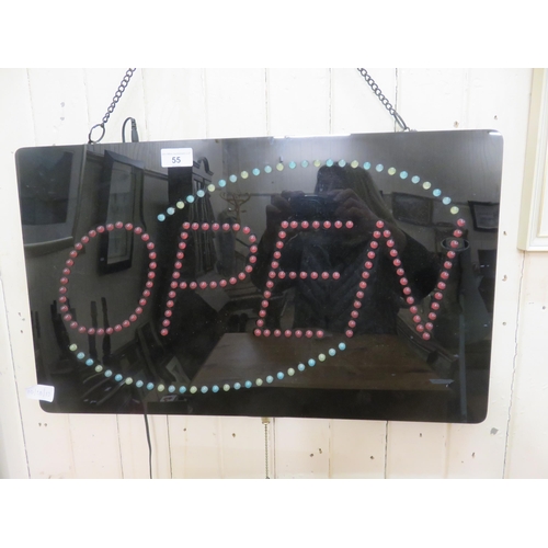 55 - Neon Open Sign