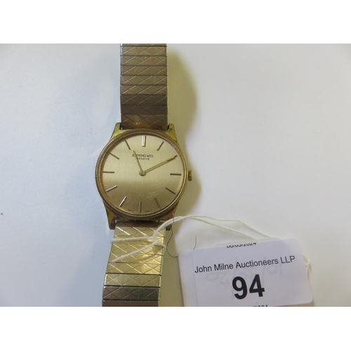 94 - Raymond Weil Geneve Classic Wrist Watch Model 7002