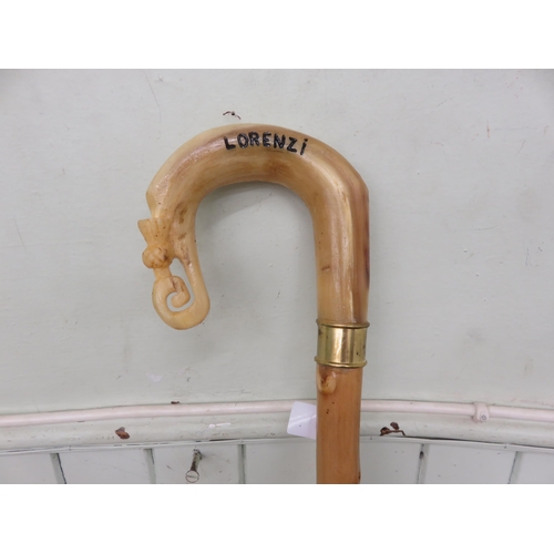 303 - Bone Handled Shepherds Crook