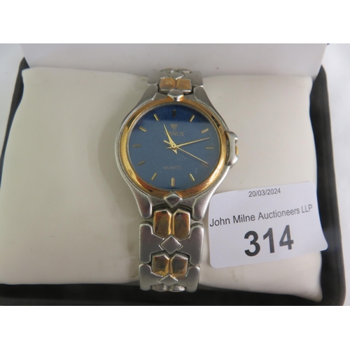 314 - Boxed Venus Wristwatch